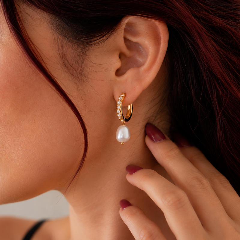 Aurora Pearl Earrings
