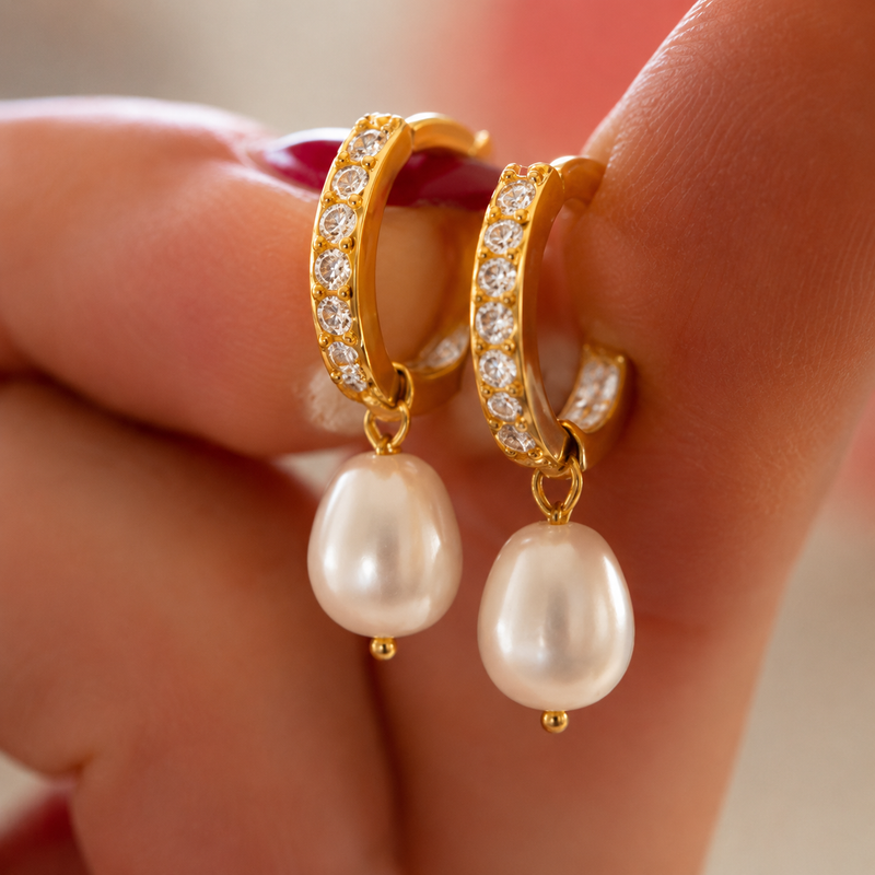 Aurora Pearl Earrings