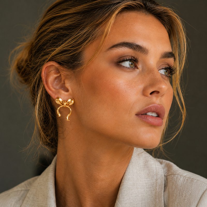 Belle Bow Earrings