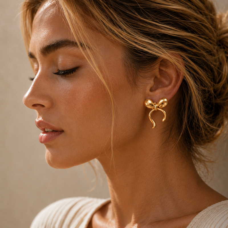 Belle Bow Earrings