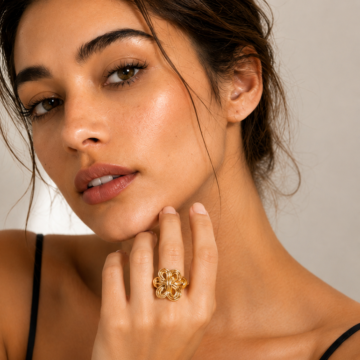 Aurora Floral Ring