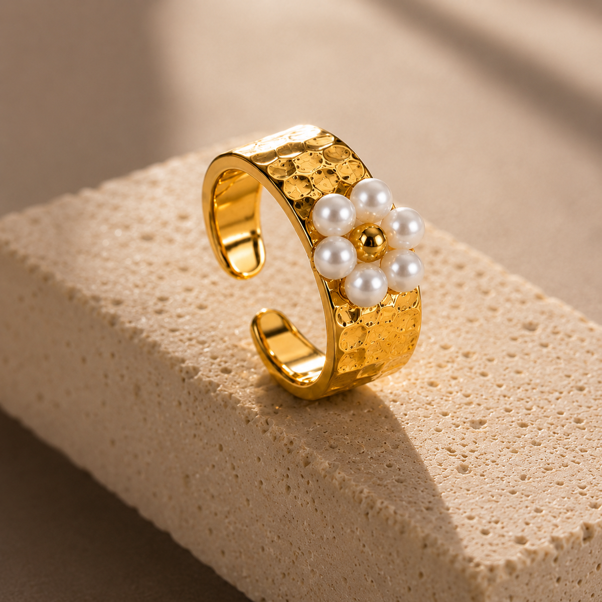 Golden Bloom Ring