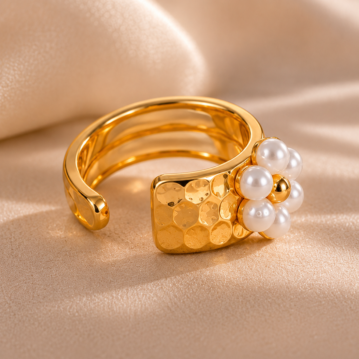 Golden Bloom Ring