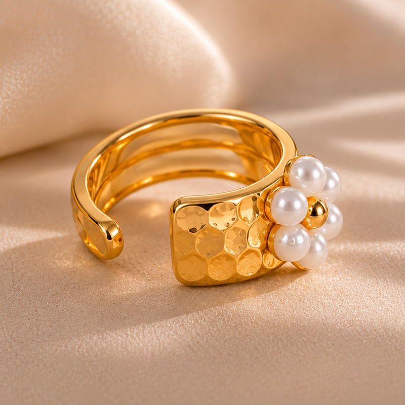 Golden Bloom Ring