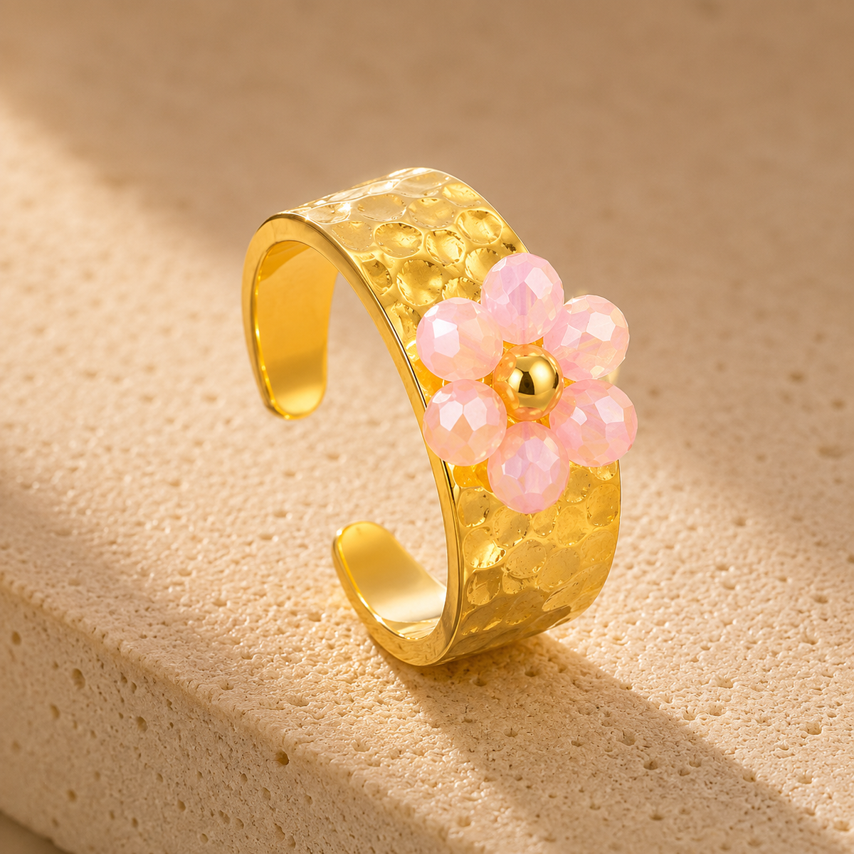 Golden Bloom Ring