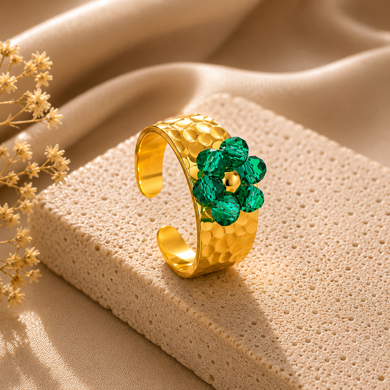 Golden Bloom Ring