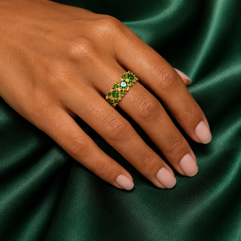 Emerald Luxe Ring