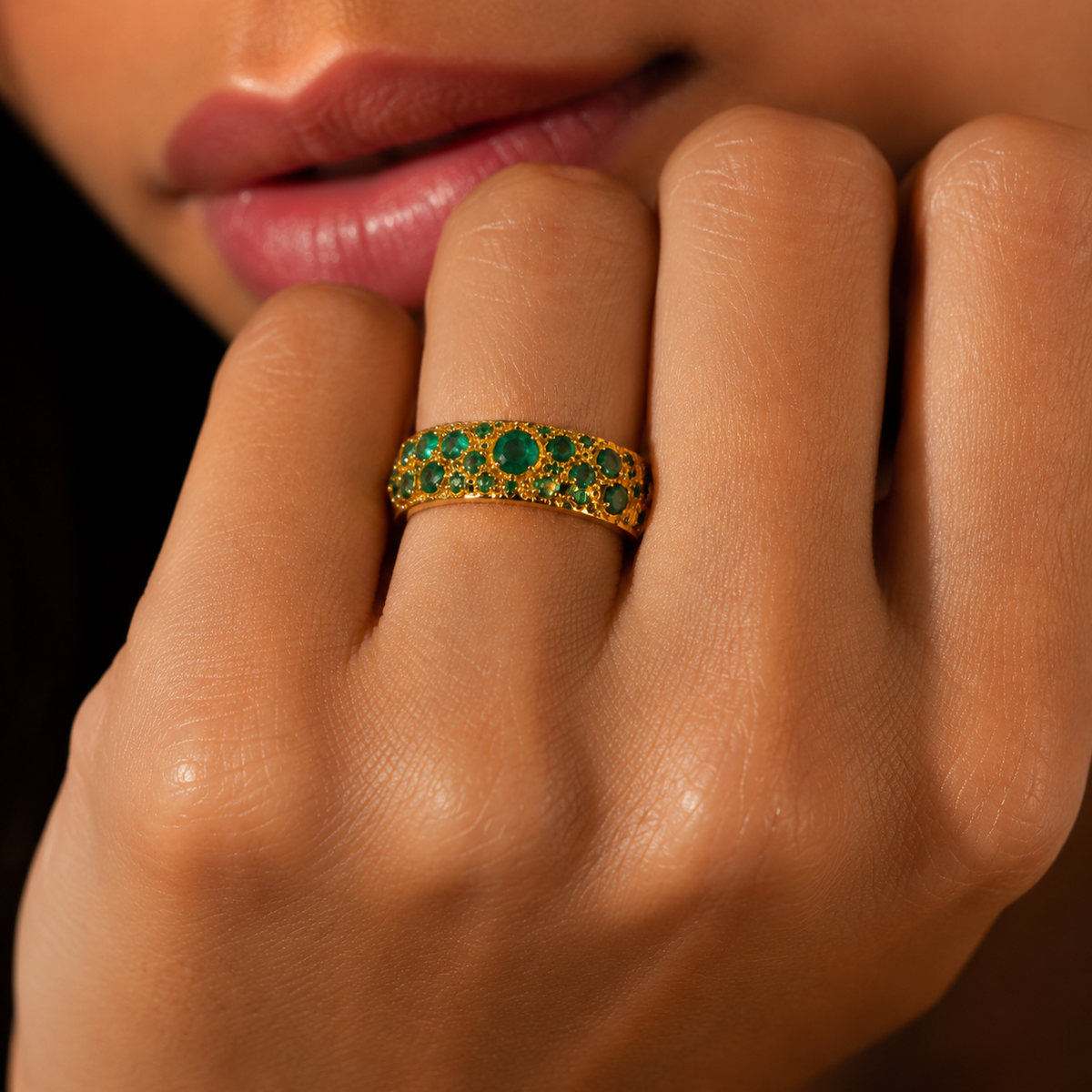 Emerald Luxe Ring