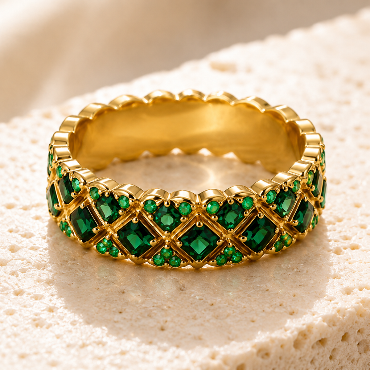 Emerald Luxe Ring