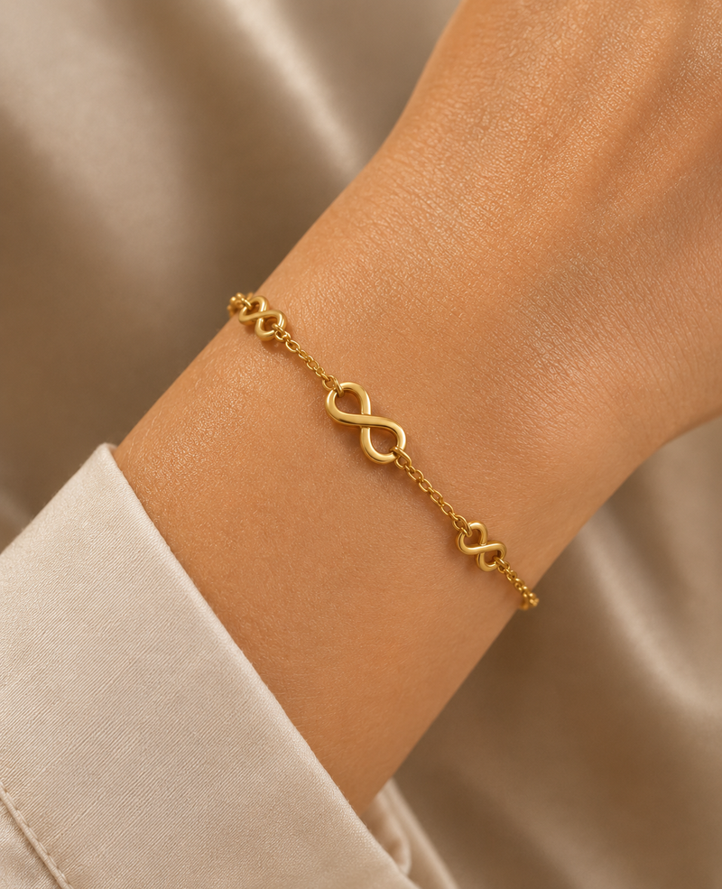 Infinity Gold Bracelet
