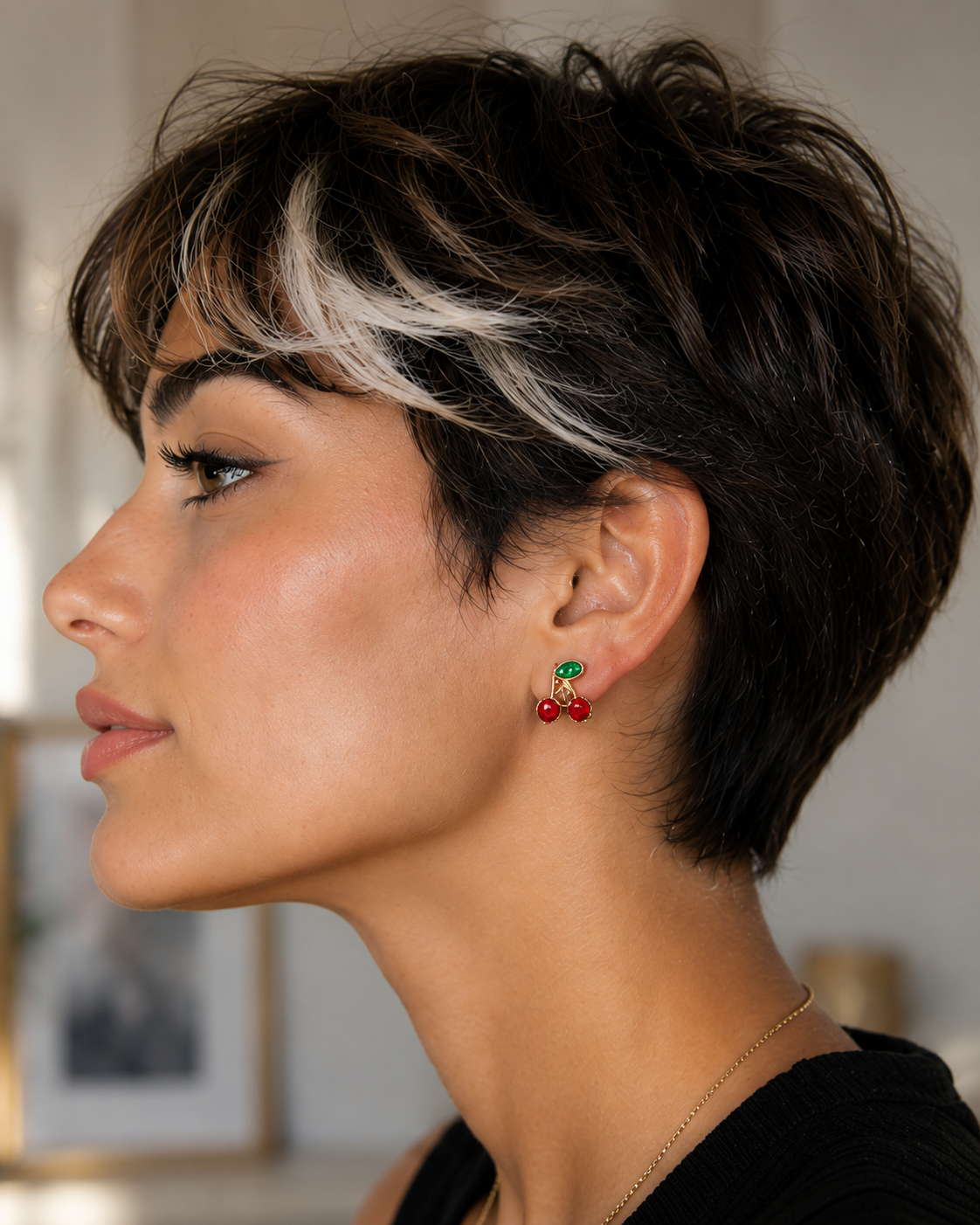 Cherry Stud Earrings