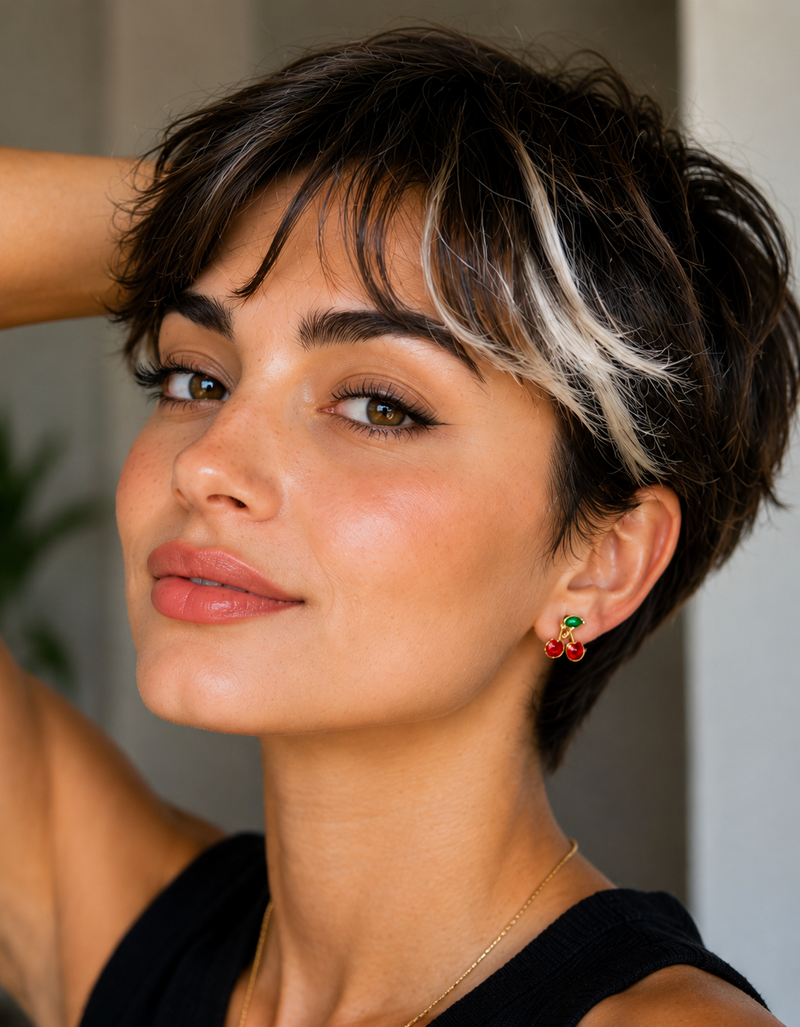 Cherry Stud Earrings