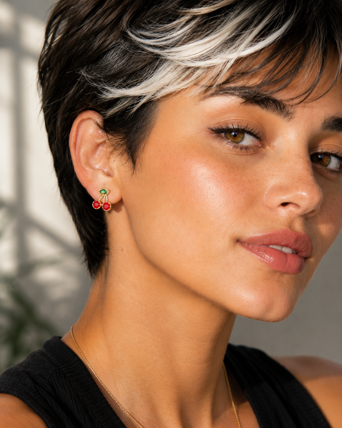 Cherry Stud Earrings