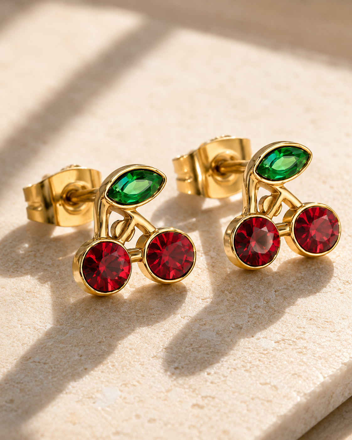 Cherry Stud Earrings