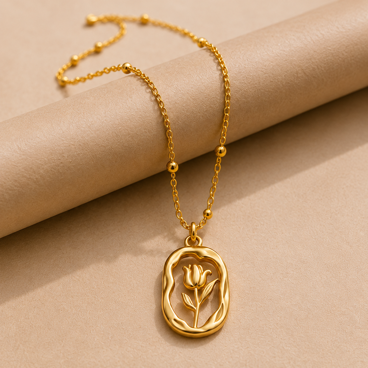 Golden Bloom Necklace