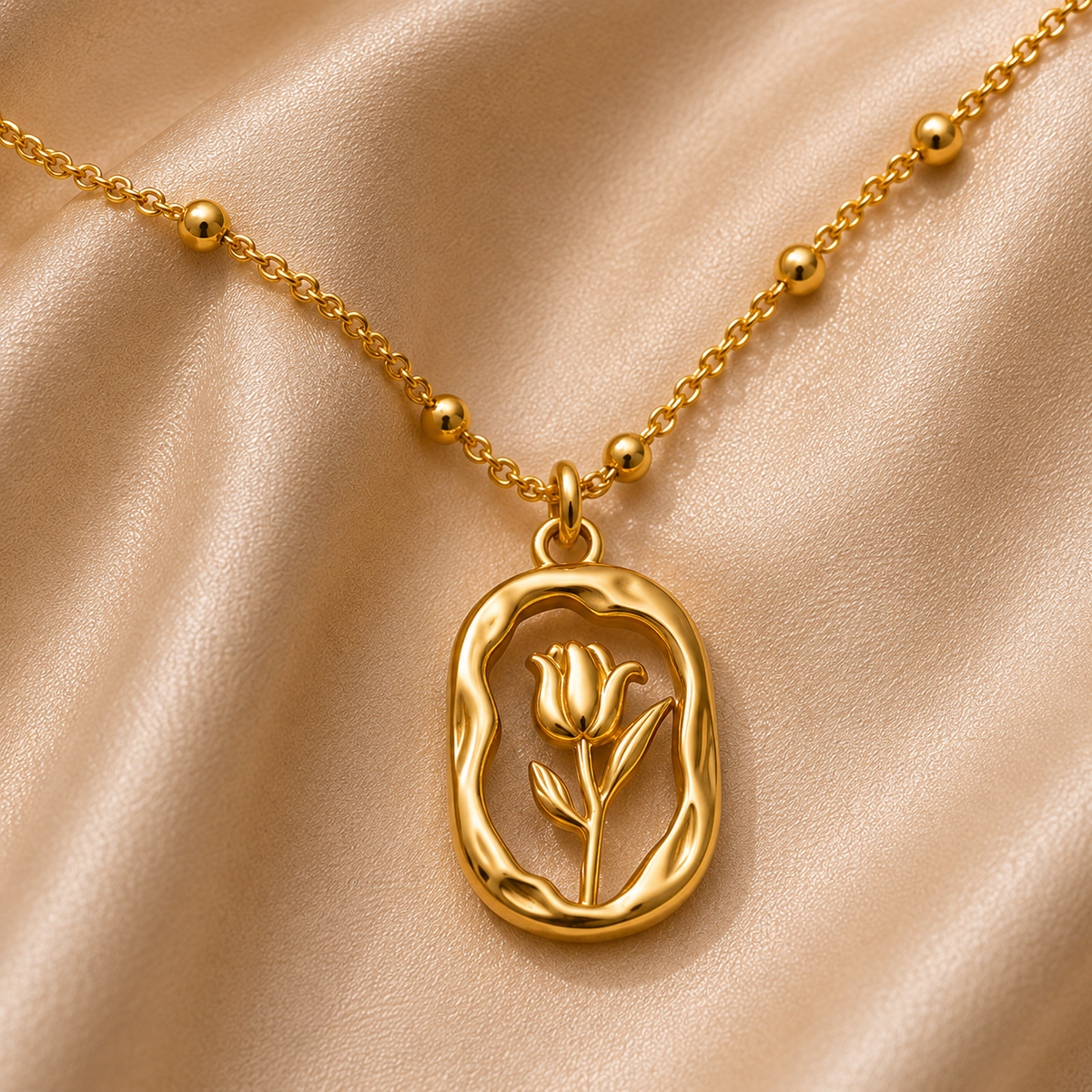Golden Bloom Necklace