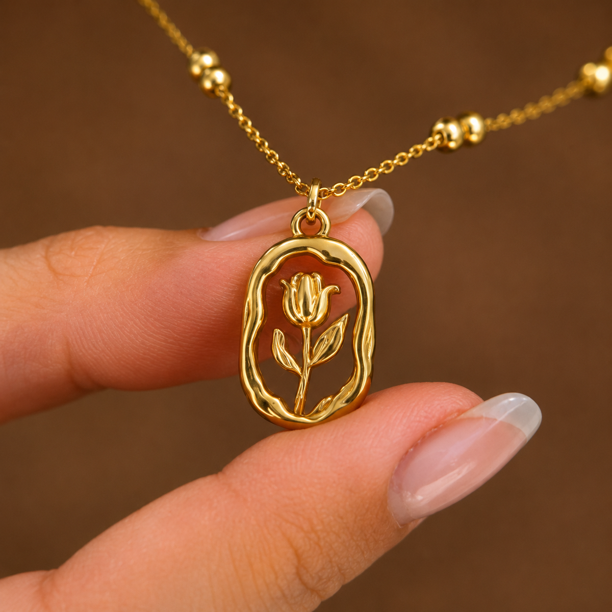Golden Bloom Necklace
