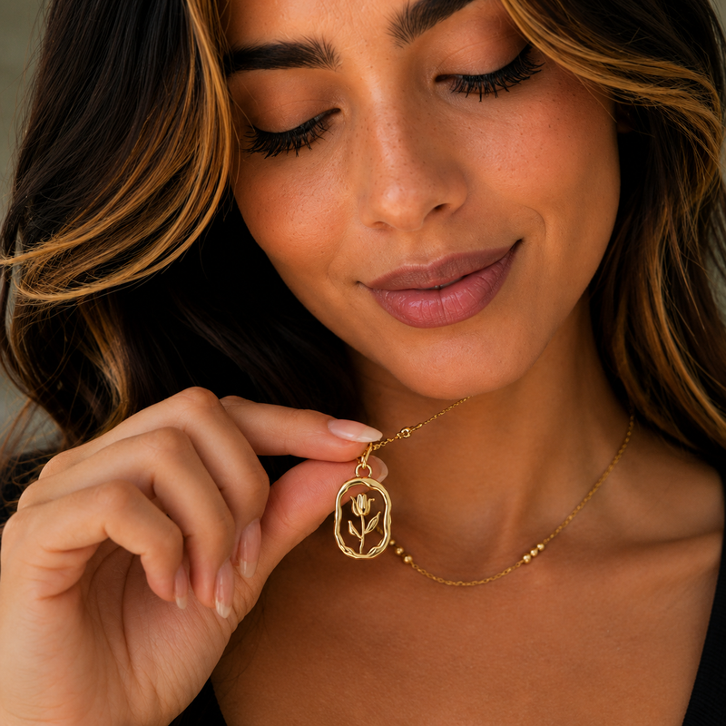 Golden Bloom Necklace