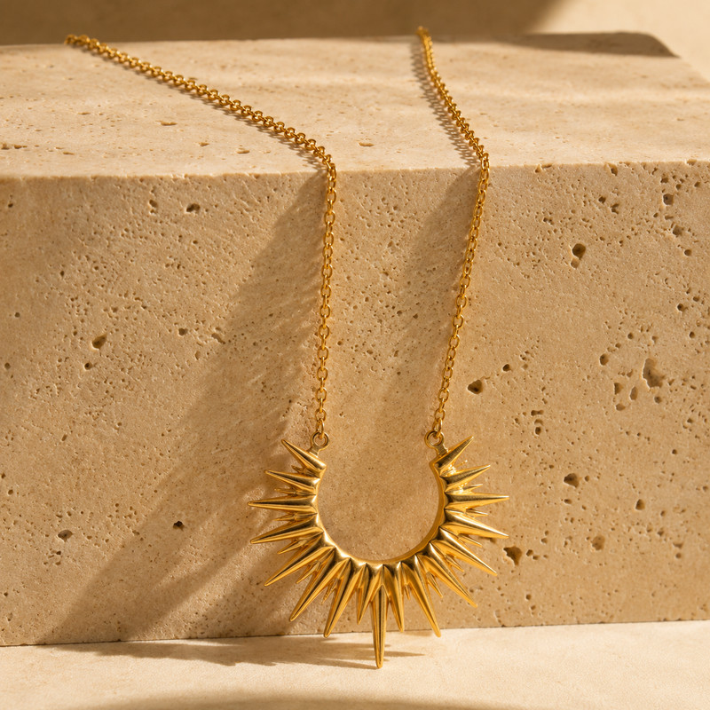 Golden Sun Necklace