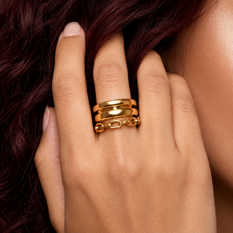 Triple Band Ring