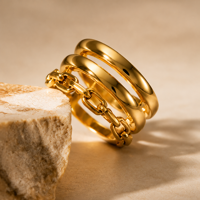 Triple Band Ring