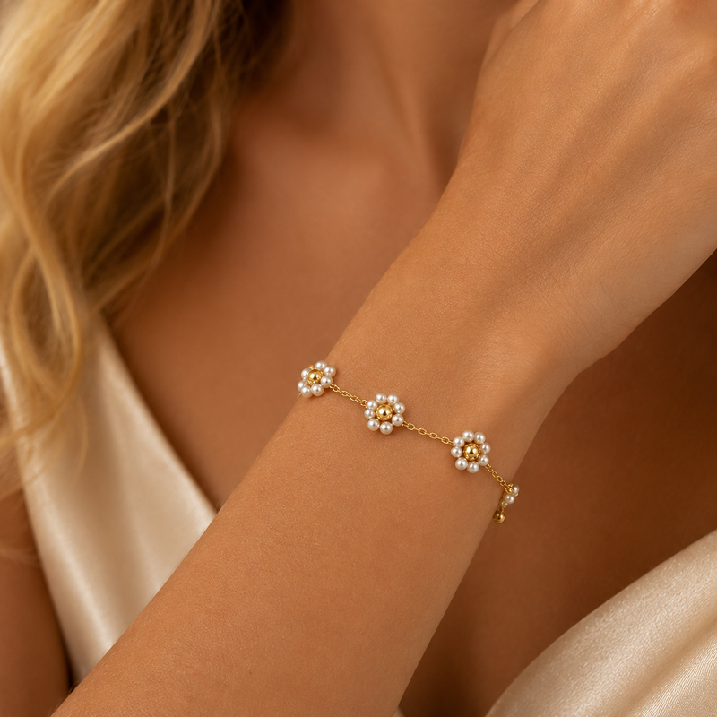Pearl Blossom Bracelet