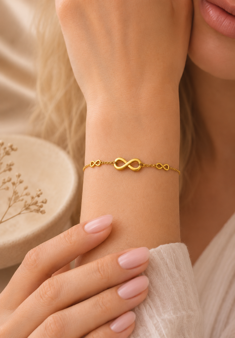 Infinity Gold Bracelet