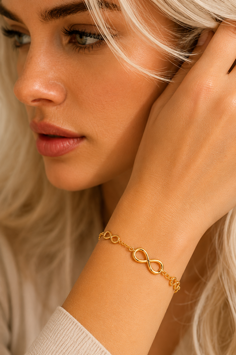 Infinity Gold Bracelet