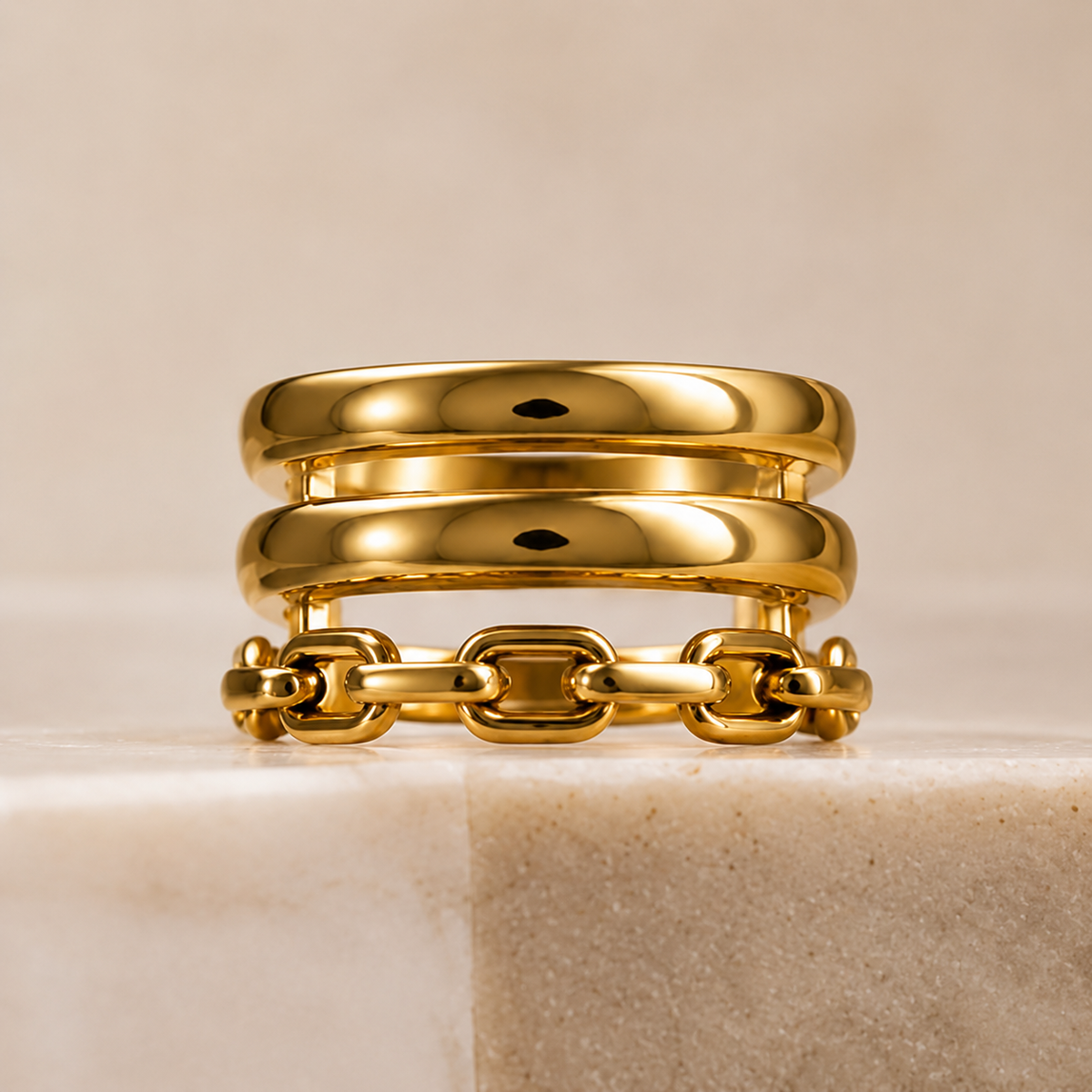 Triple Band Ring