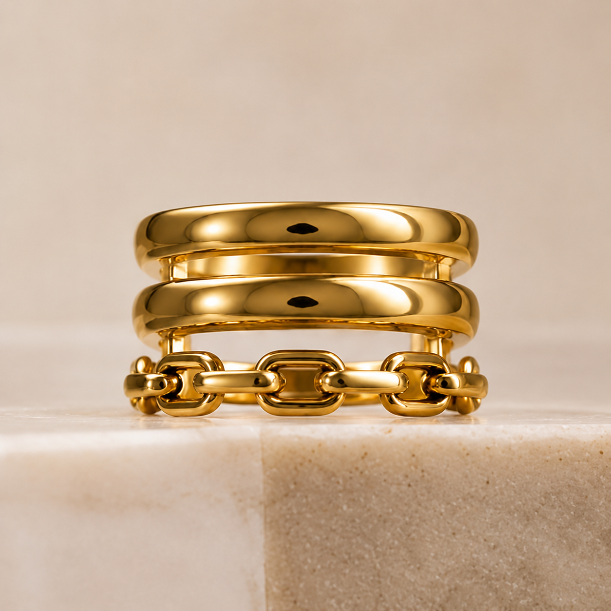 Triple Band Ring